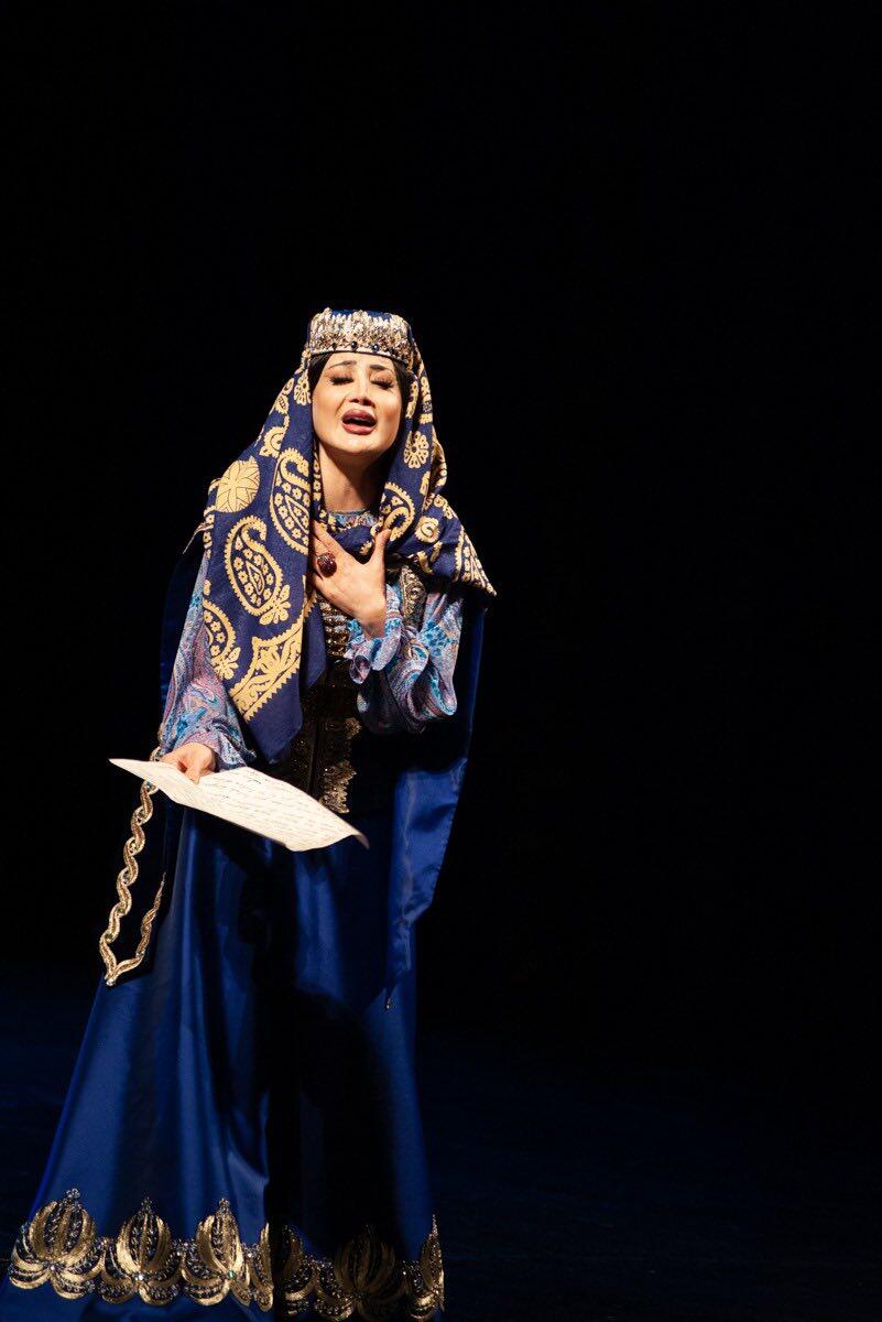 Малейка Асадова отметила юбилей в образе дочери последнего Карабахского хана