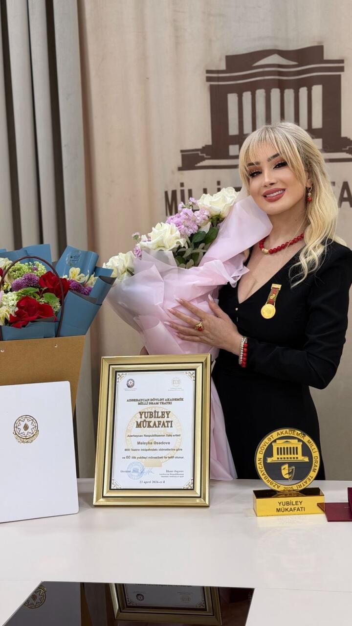 Малейка Асадова отметила юбилей в образе дочери последнего Карабахского хана