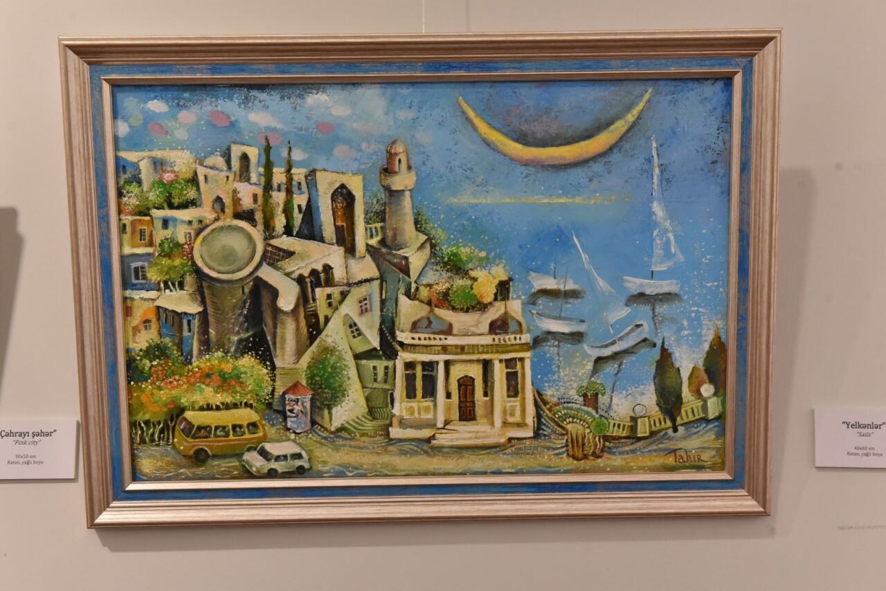 В Баку открылась персональная выставка художника Таира Шихалиева