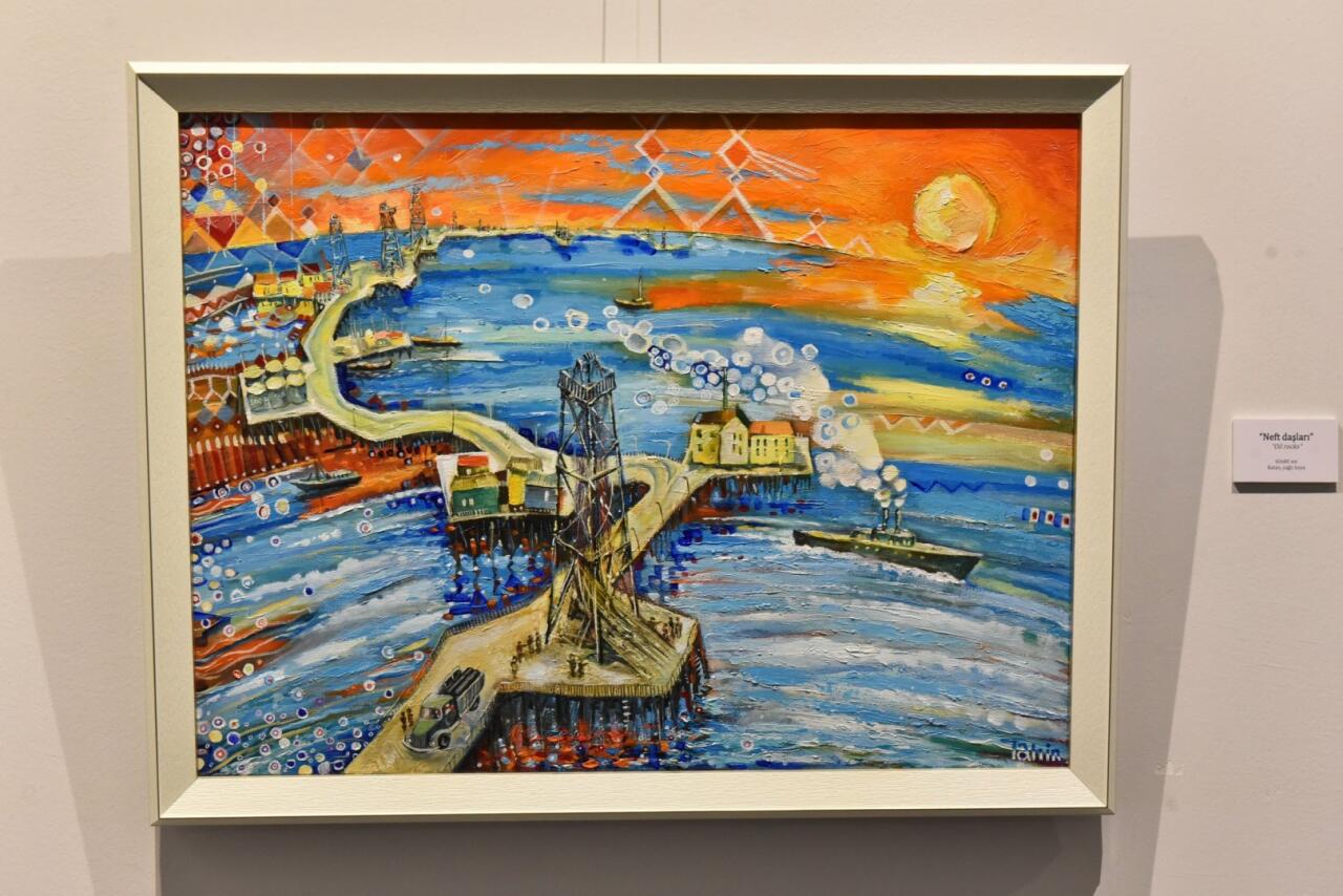 В Баку открылась персональная выставка художника Таира Шихалиева