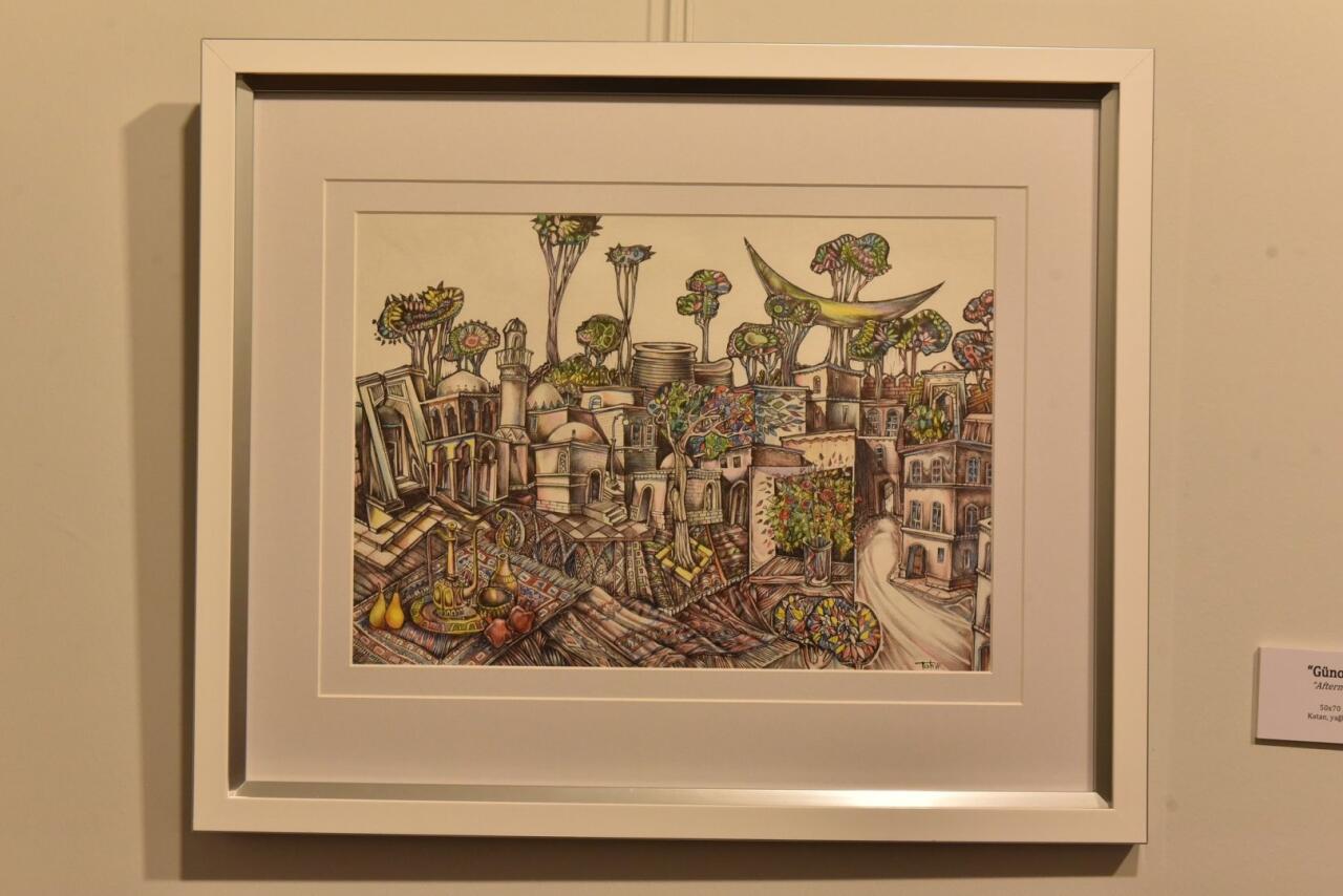 В Баку открылась персональная выставка художника Таира Шихалиева