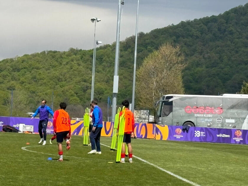 Сборная Азербайджана U20 продолжает подготовку в Габале
