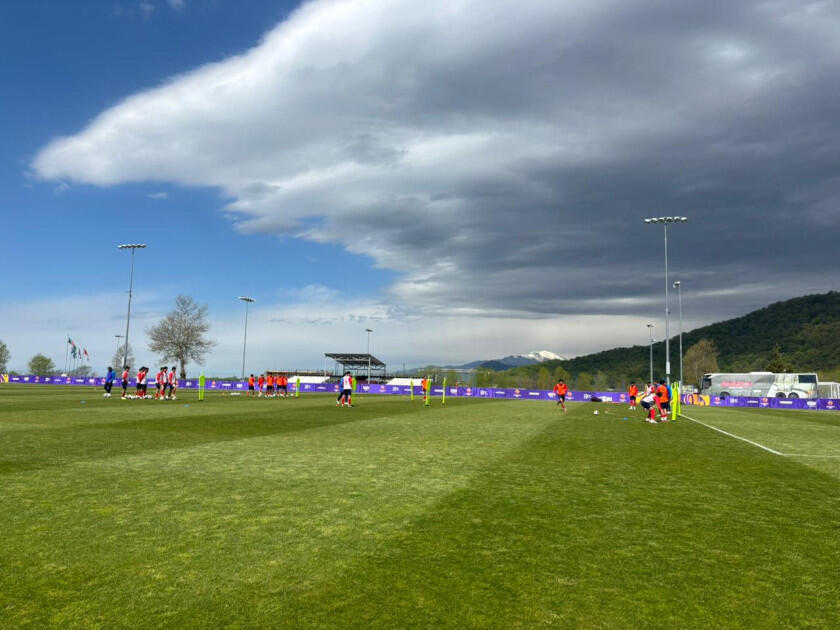 Сборная Азербайджана U20 продолжает подготовку в Габале