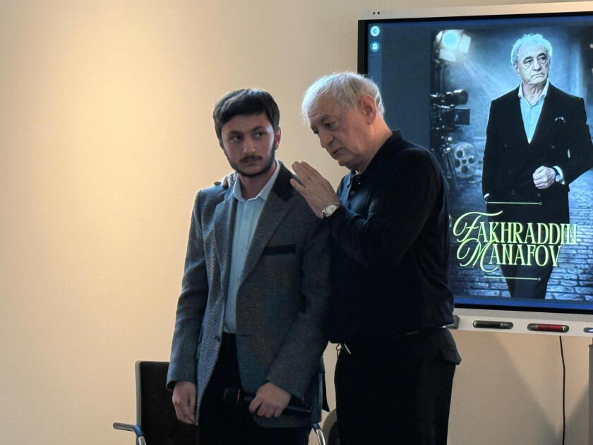 Встреча с Народным артистом Фахраддином Манафовым в Центре азербайджанской культуры в Берлине