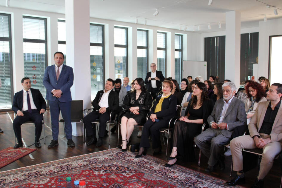 Встреча с Народным артистом Фахраддином Манафовым в Центре азербайджанской культуры в Берлине