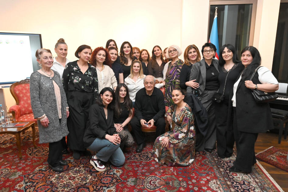 Встреча с Народным артистом Фахраддином Манафовым в Центре азербайджанской культуры в Берлине