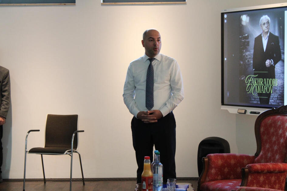 Встреча с Народным артистом Фахраддином Манафовым в Центре азербайджанской культуры в Берлине