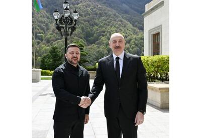 В Габале состоялась встреча Президента Ильхама Алиева с Президентом Украины в формате «один на один» и в расширенном составе - ФОТО - ВИДЕО