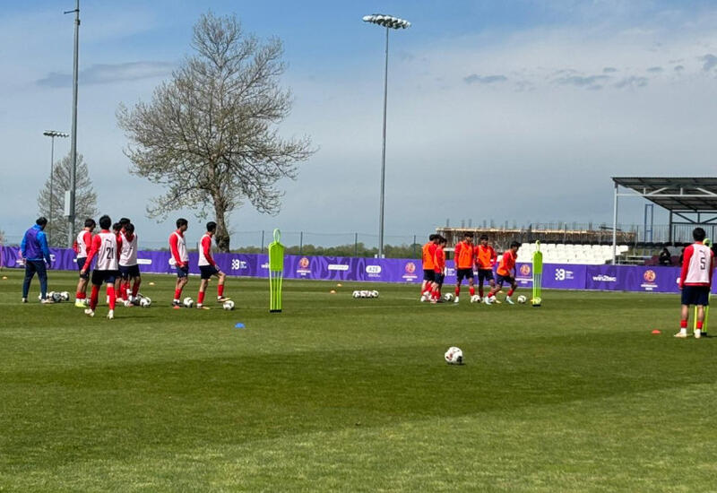 Сборная Азербайджана U20 продолжает подготовку в Габале
