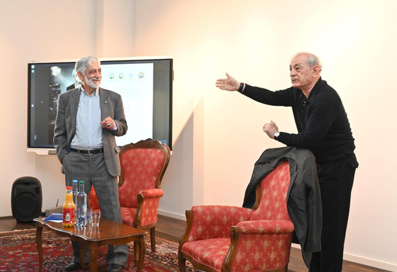 Встреча с Народным артистом Фахраддином Манафовым в Центре азербайджанской культуры в Берлине