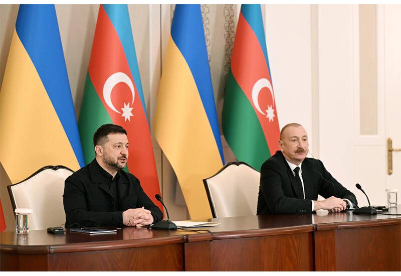 Володимир Зеленский поблагодарил Президента Ильхама Алиева за помощь его стране