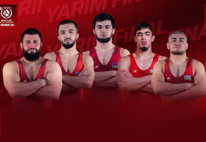 Четыре азербайджанских борца вышли в финал чемпионата Европы