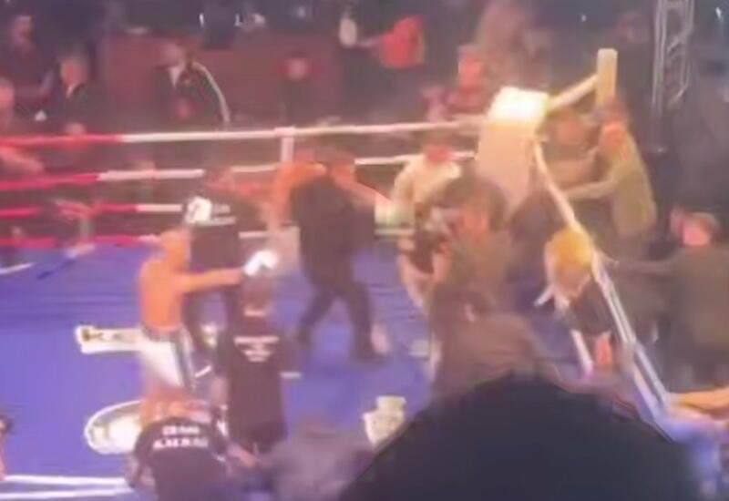 Поединок по боксу в Турции закончился массовой дракой