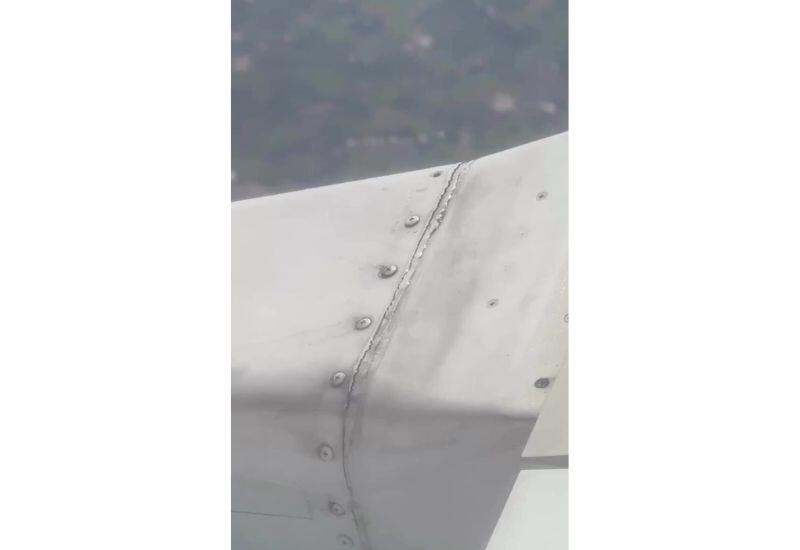 Пассажир заснял незакрепленные болты на крыле Boeing