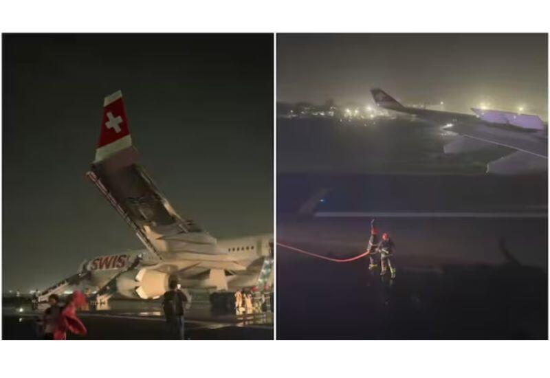 В аэропорту Нью-Дели экстренно приземлился самолет,