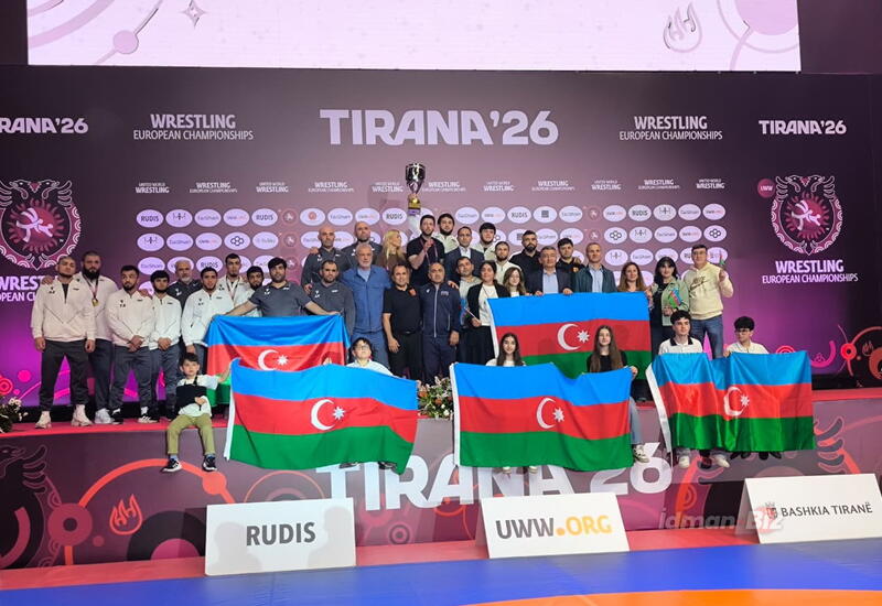 Азербайджанские борцы стали чемпионами Европы