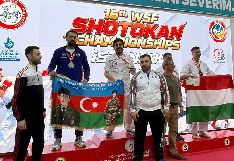 Азербайджан взял "золото" и "бронзу" на чемпионате мира в Стамбуле