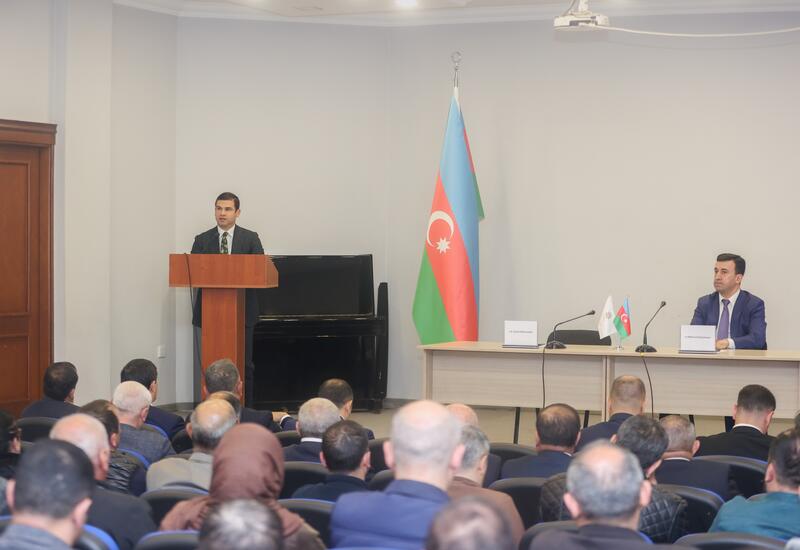 İsmayıllıda sahibkarlığın inkişafına dair görüş təşkil olunub