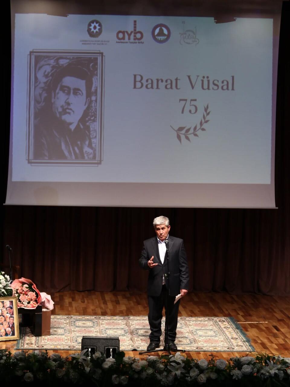 В Баку прошел юбилейный вечер Барата Вюсала