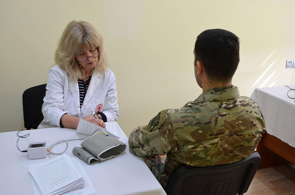 В Силах специального назначения проведена акция по сдаче крови