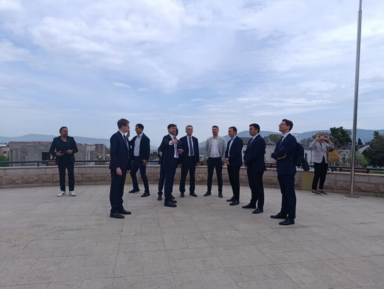 Иностранные дипломаты ознакомились с Ханкенди