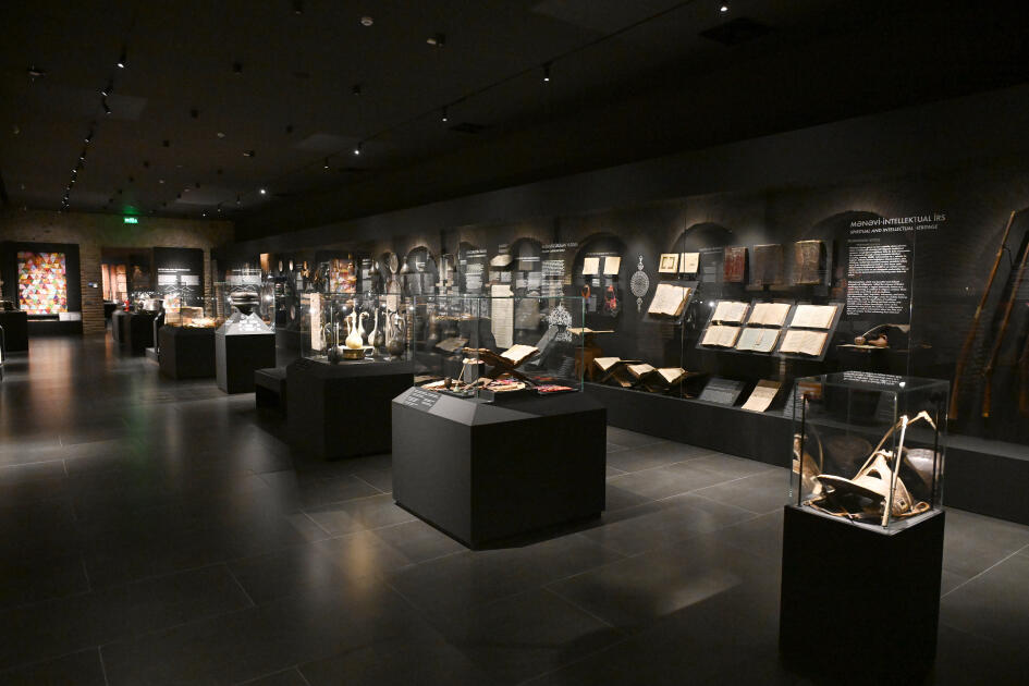 Лейла Алиева и Арзу Алиева приняли участие в открытии после восстановления историко-архитектурных памятников в Шеки