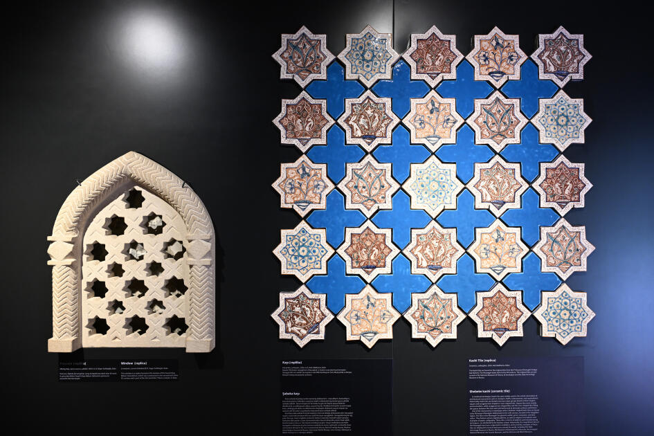 Лейла Алиева и Арзу Алиева приняли участие в открытии после восстановления историко-архитектурных памятников в Шеки