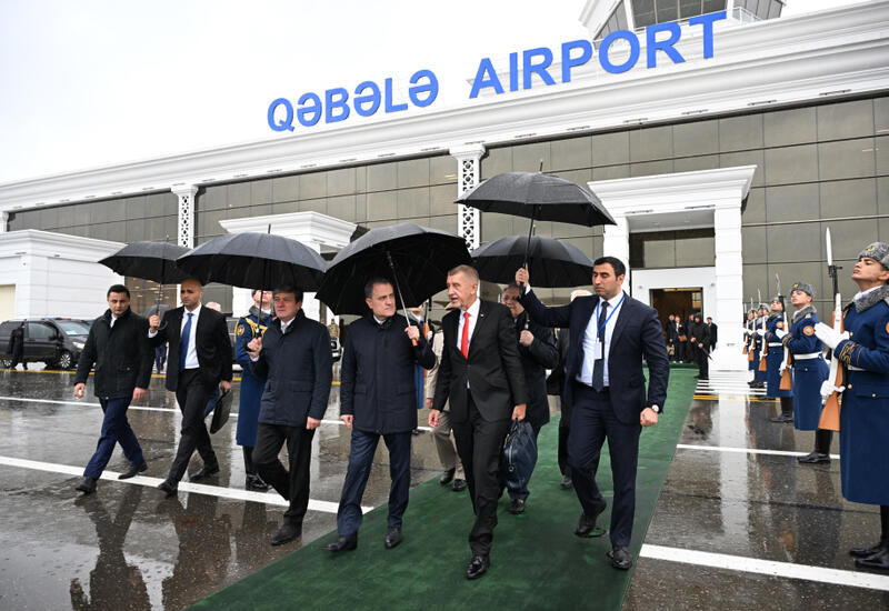 Завершился визит премьера Чехии в Азербайджан