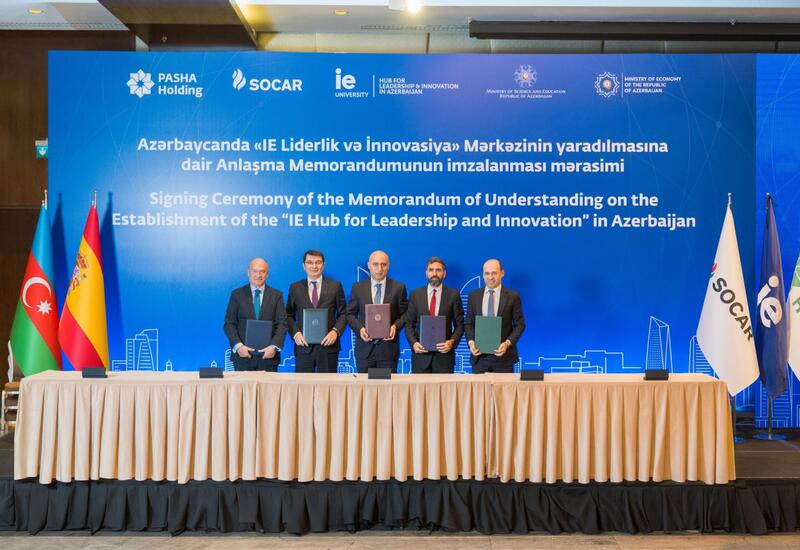 PAŞA Holding və SOCAR İspaniyanın nüfuzlu IE Universiteti memorandum imzalayıb