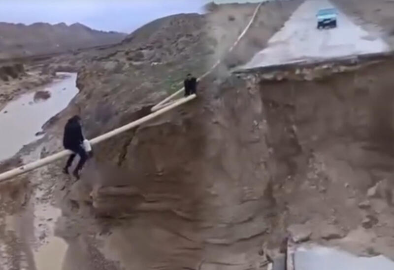 Qaradağda dağılan körpü yenidən tikiləcək