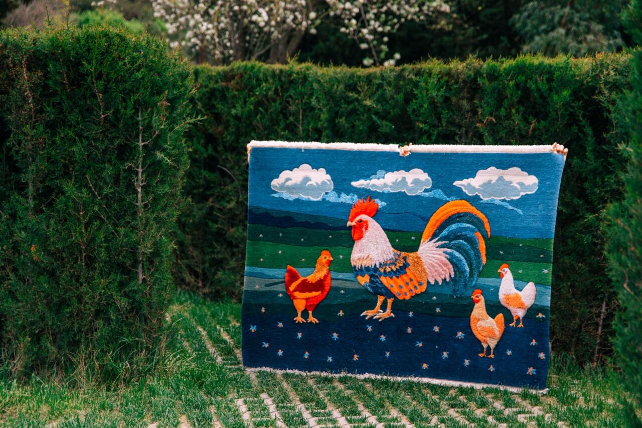 Новый взгляд в технике 3D – создана эксклюзивная коллекция "Узоры, оживляющие сказки. Карабахские ковры"