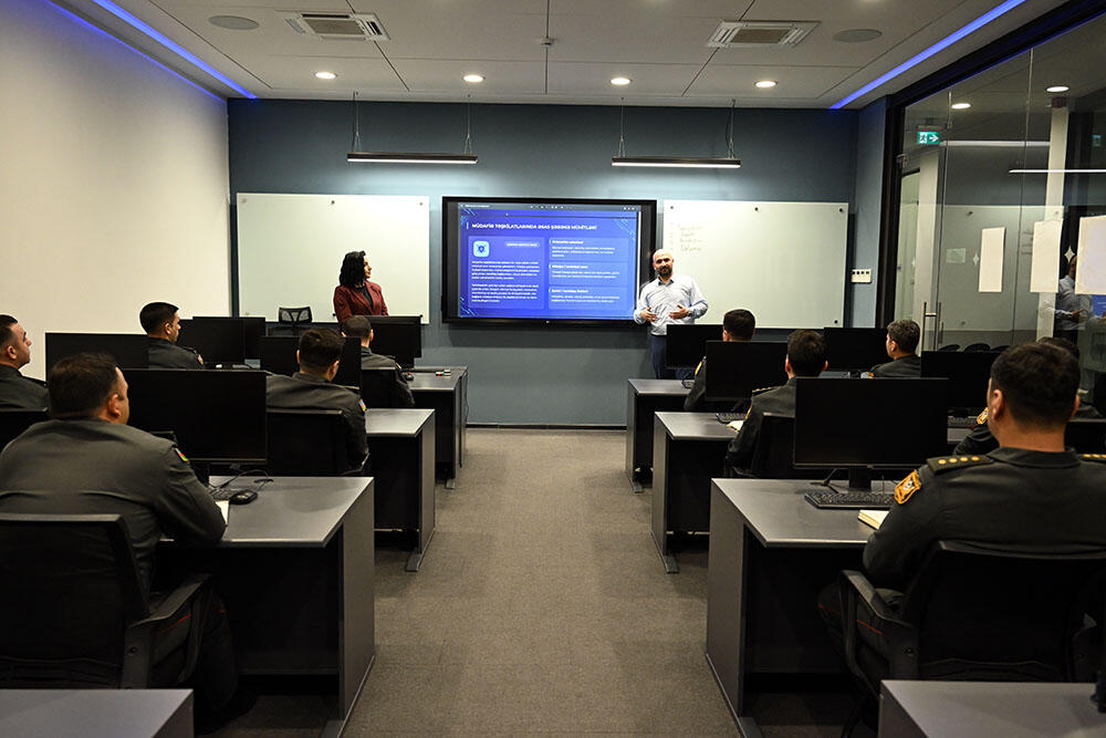 В Азербайджанской армии повышается профессионализм специалистов по кибербезопасности