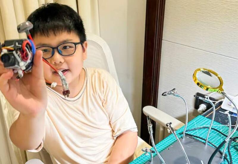 В Китае школьник самостоятельно собрал турбореактивный двигатель