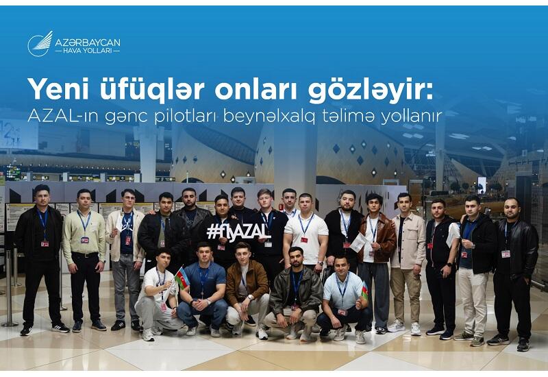 AZAL-ın təşəbbüsü ilə Milli Aviasiya Akademiyasının gənc mütəxəssisləri təlimdə iştirak üçün  Avropaya yola düşüblər