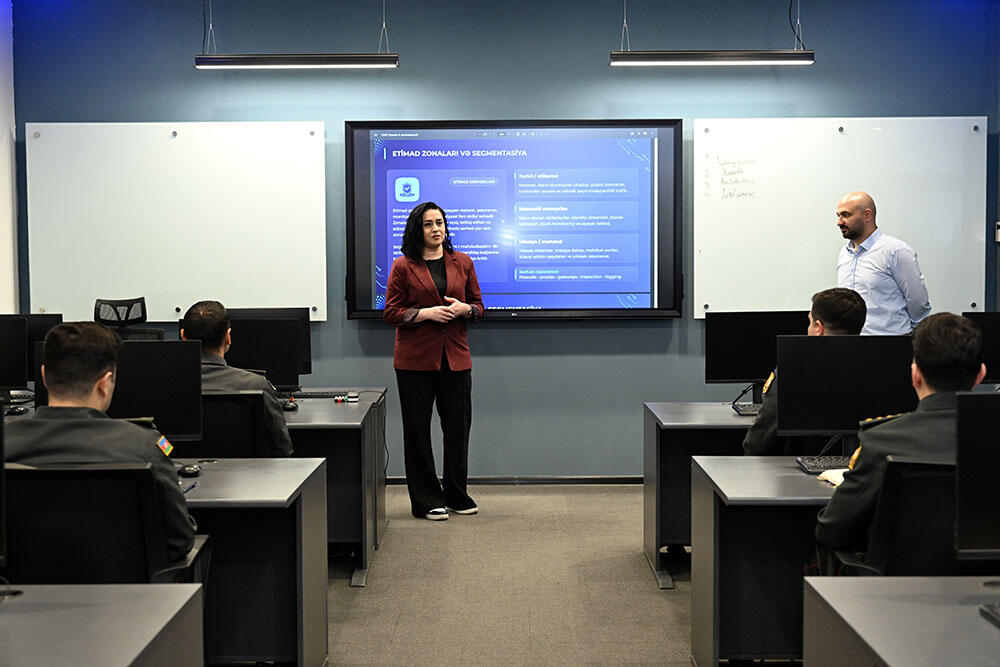 В Азербайджанской армии повышается профессионализм специалистов по кибербезопасности