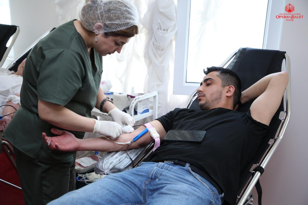 Азербайджанские актеры провели акцию во имя спасения жизней