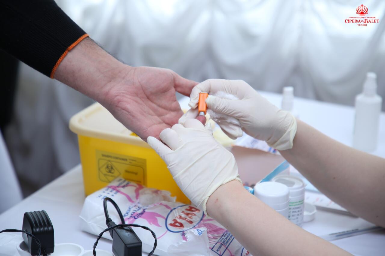 Азербайджанские актеры провели акцию во имя спасения жизней