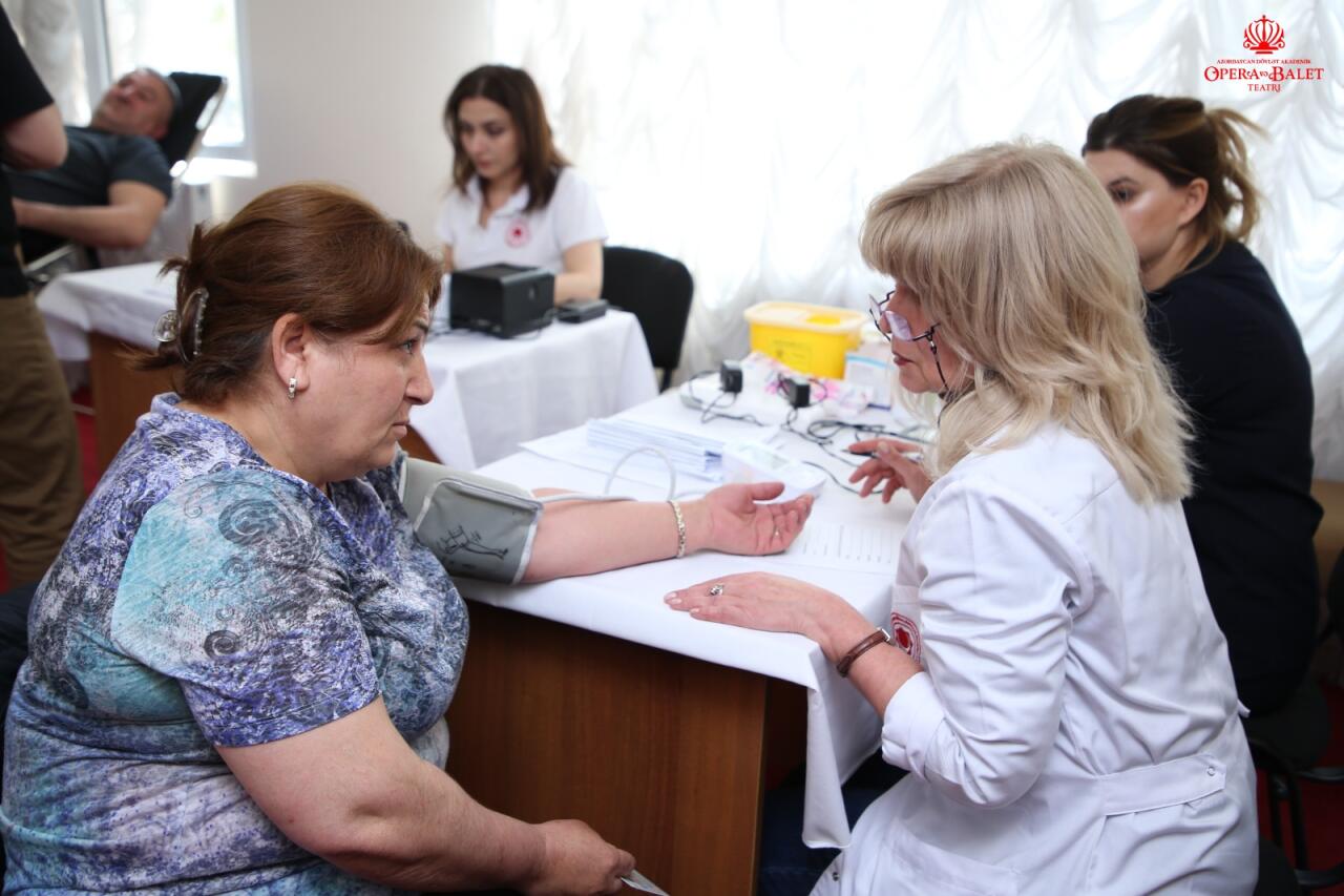 Азербайджанские актеры провели акцию во имя спасения жизней