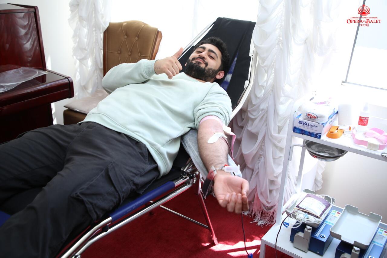 Азербайджанские актеры провели акцию во имя спасения жизней