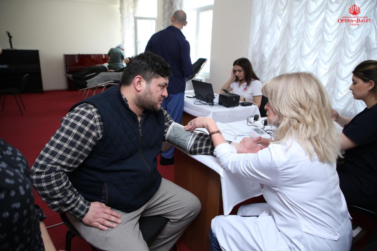 Азербайджанские актеры провели акцию во имя спасения жизней