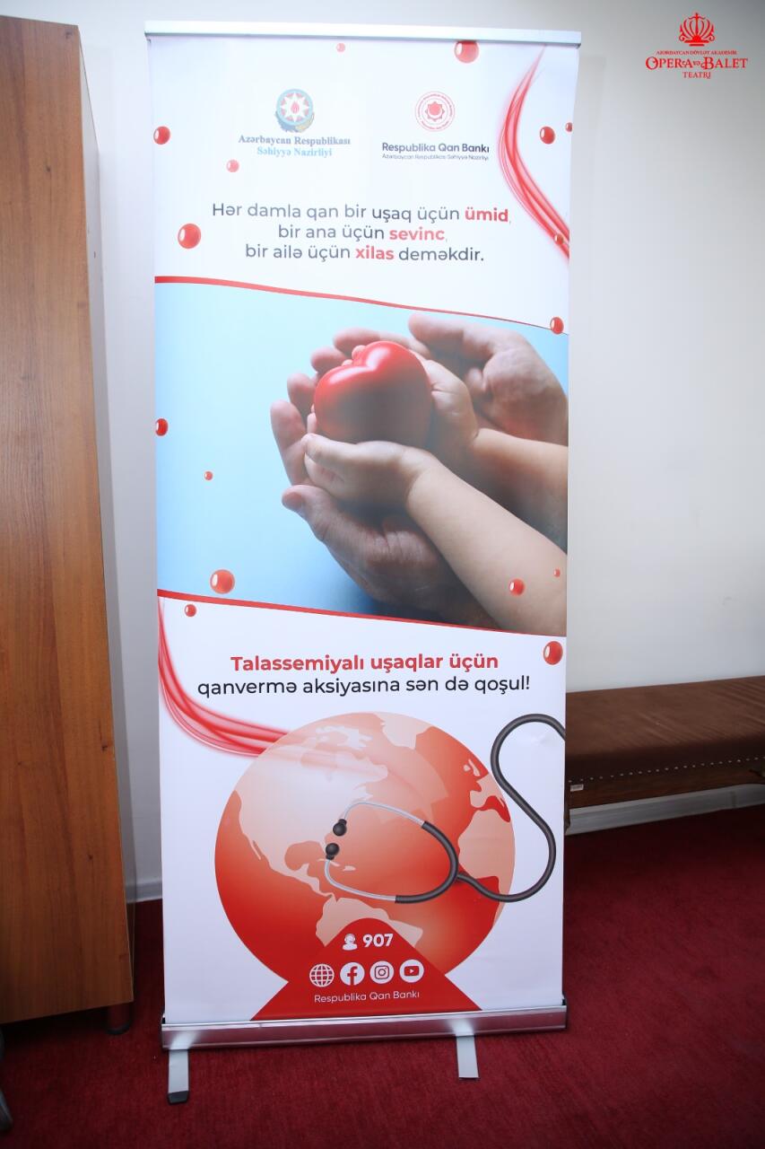 Азербайджанские актеры провели акцию во имя спасения жизней