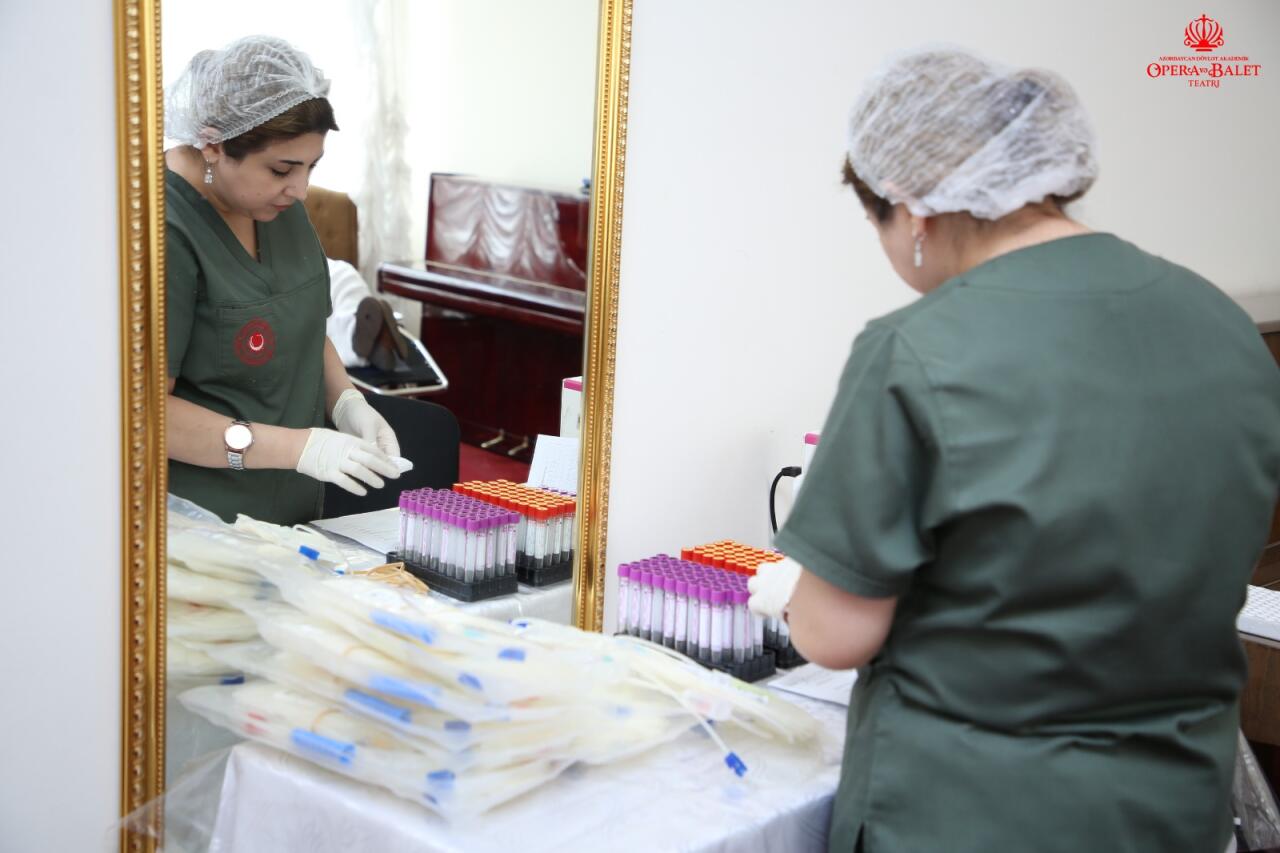 Азербайджанские актеры провели акцию во имя спасения жизней