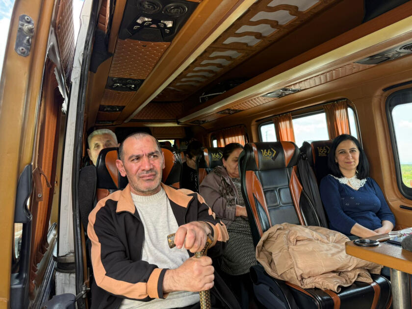 В село Ходжавенд Ходжавендского района отправлена очередная группа переселенцев