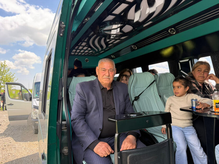 В село Ходжавенд Ходжавендского района отправлена очередная группа переселенцев