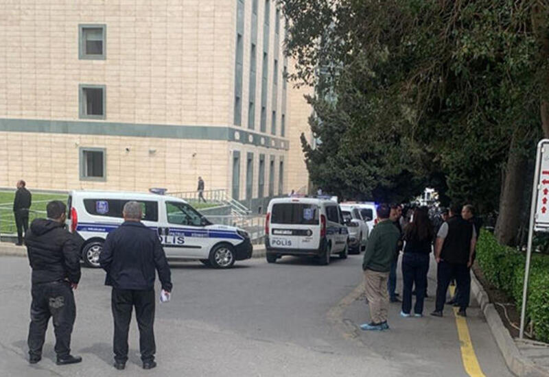 Взрыв в Национальном онкологическом центре в Баку,