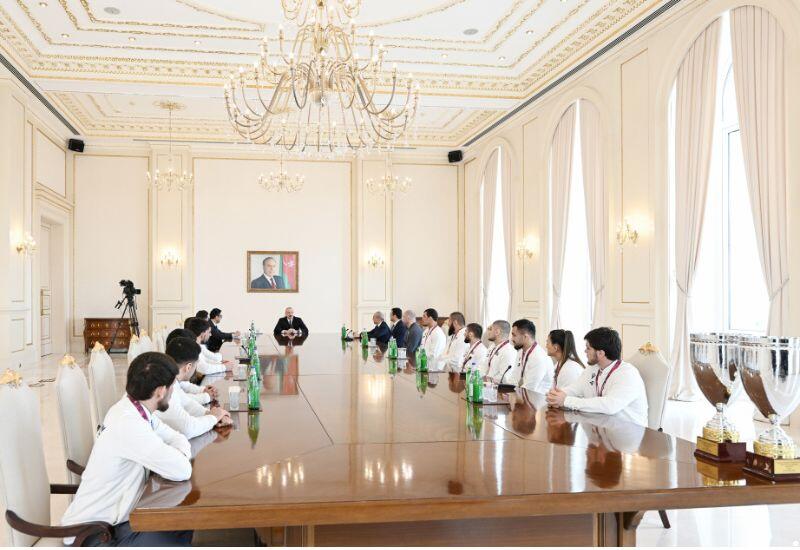 Prezident İlham Əliyev: İdmançılarımızda qələbə əzmi çox güclüdür