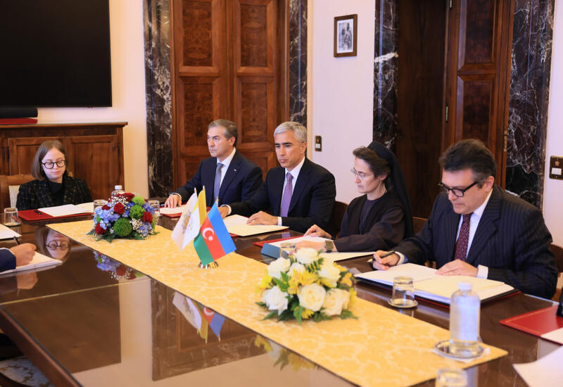 Heydər Əliyev Fondu Vatikanda tarixi abidələrin bərpası üzrə yeni layihələrin icrasına başlayır