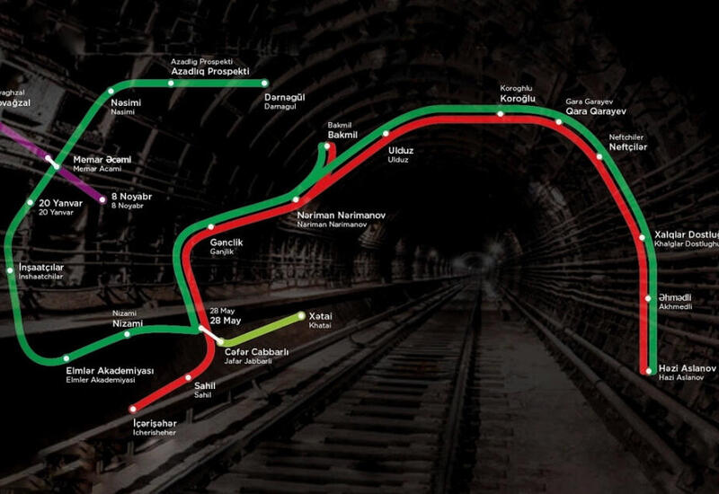 В этой части Баку завершается строительство новой станции метро