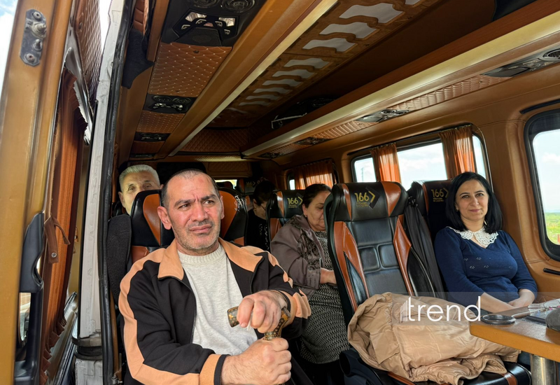 Xocavənd kəndinə çatan ailələrə evlərinin açarları təqdim olunub