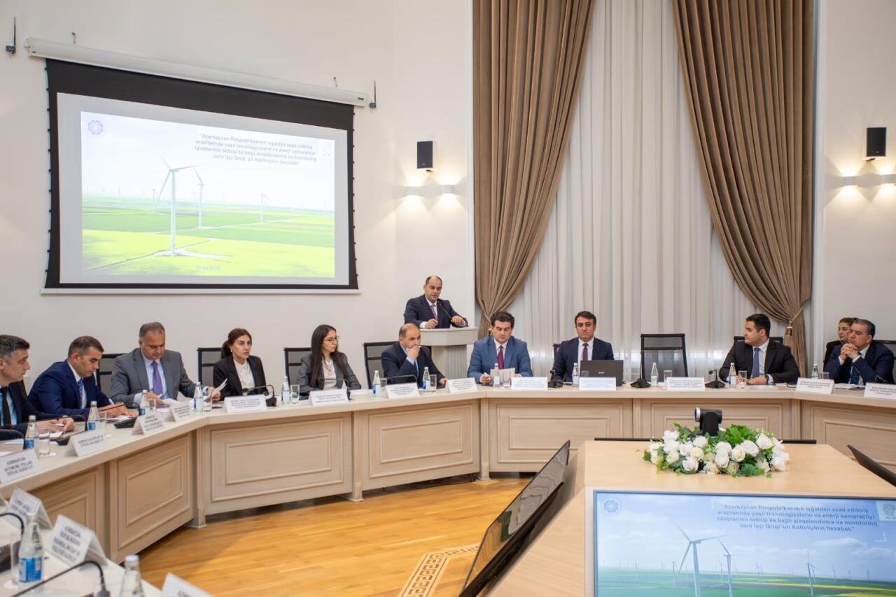 На освобожденных территориях Азербайджана установлены солнечные панели общей мощностью более 7 000 кВт